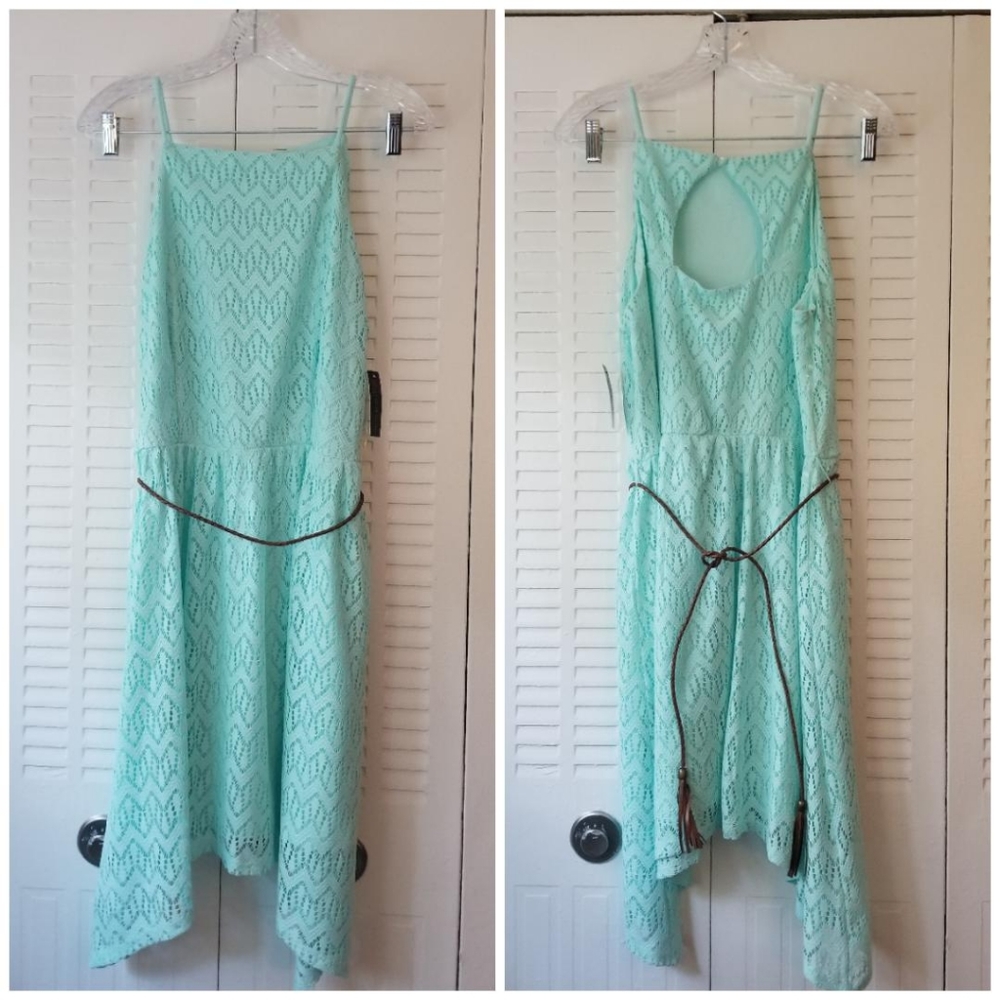 No Boundaries Crochet Boho Dress